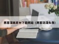 晋城黑客漫画素材下载网站（黑客动漫头像）